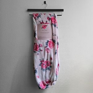 Betsey Johnson Floral Throw Blanket